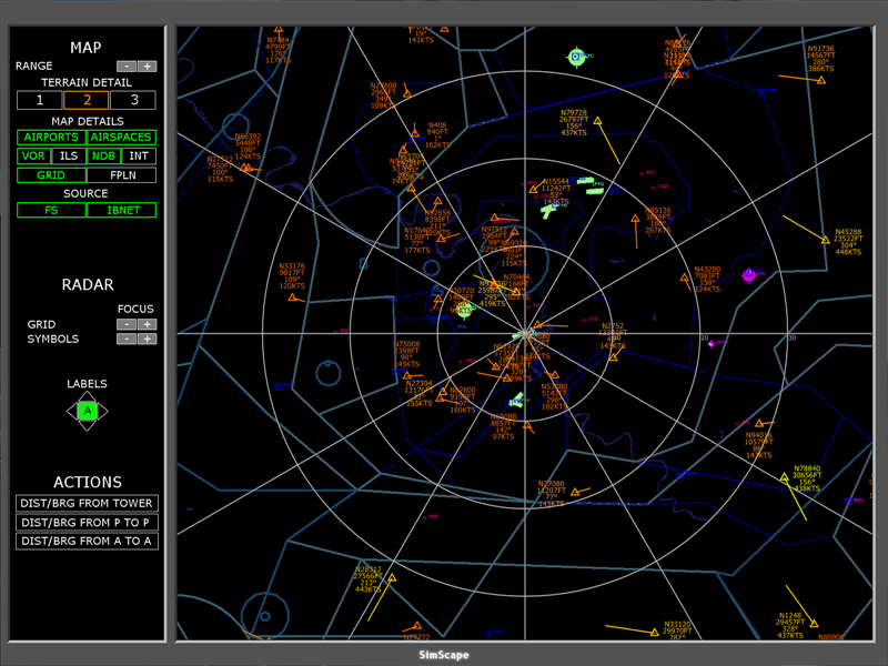 air traffic control radar